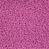 11/0 Preciosa Seed Beads Bubble Gum Pink Chalk Dyed Solgel #43237